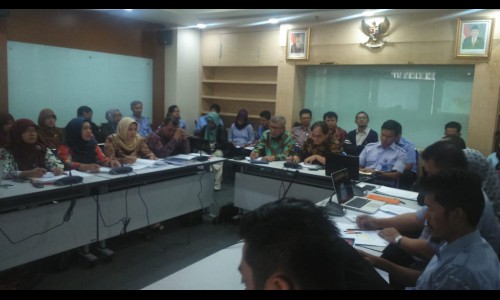 Rapat dengan Kementerian/Lembaga terkait untuk permohonan tanggapan dan/atau saran terkait Raperda RZWP-3-K